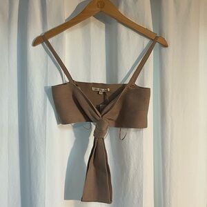 Et Clet Knotty Crop Top